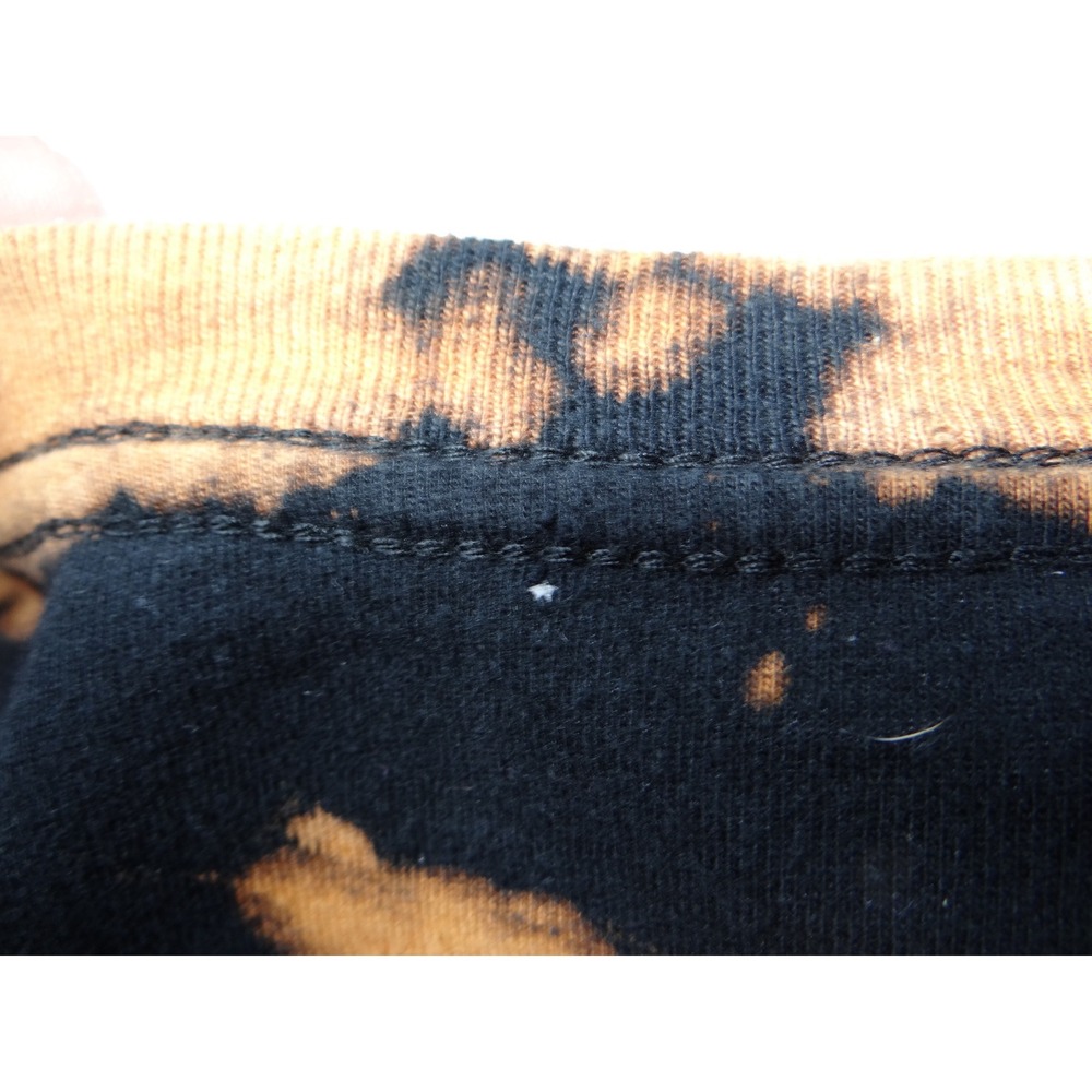 Wu Tang Forever Tie Dye Bleached‎ Black T Shirt Mens Large FEA Merch - Picture 6 of 7